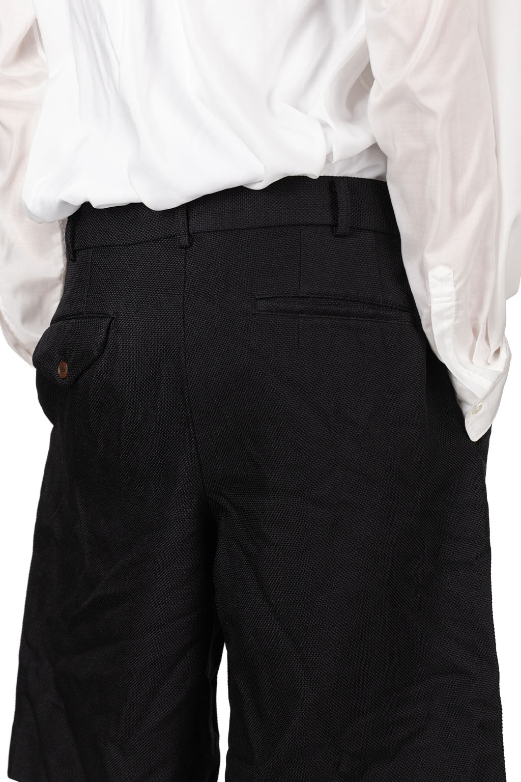 Comme Des Garcons Homme Deux - Men's Shorts - Black