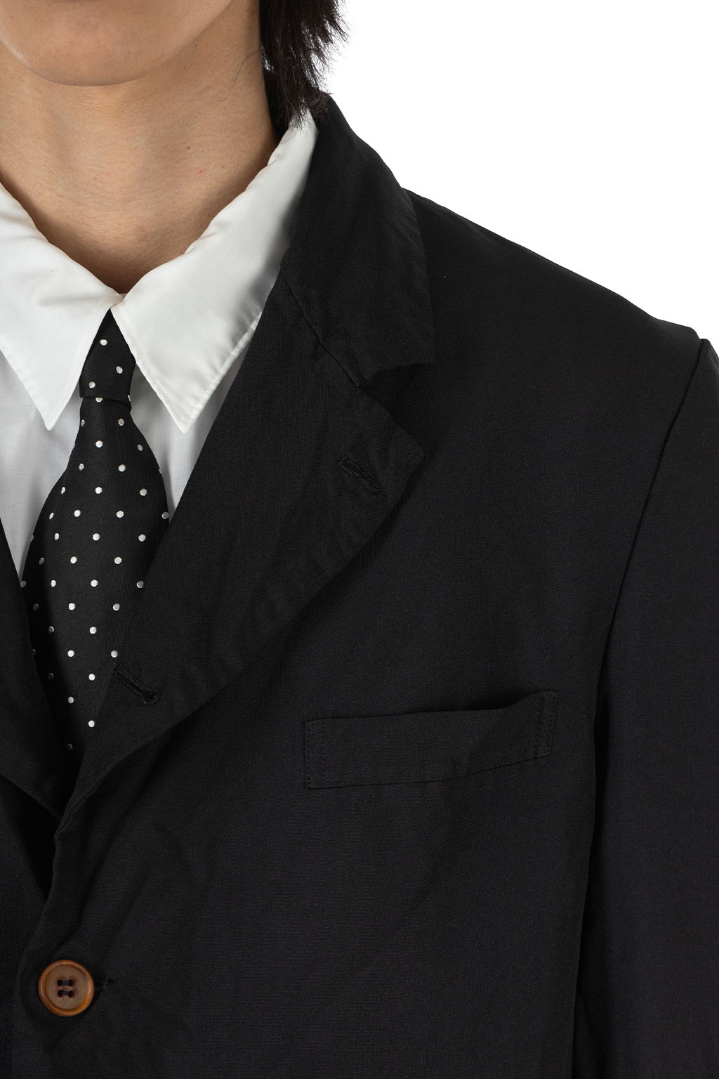 Comme Des Garcons Homme Deux - Polyester Oxford Jacket - Black