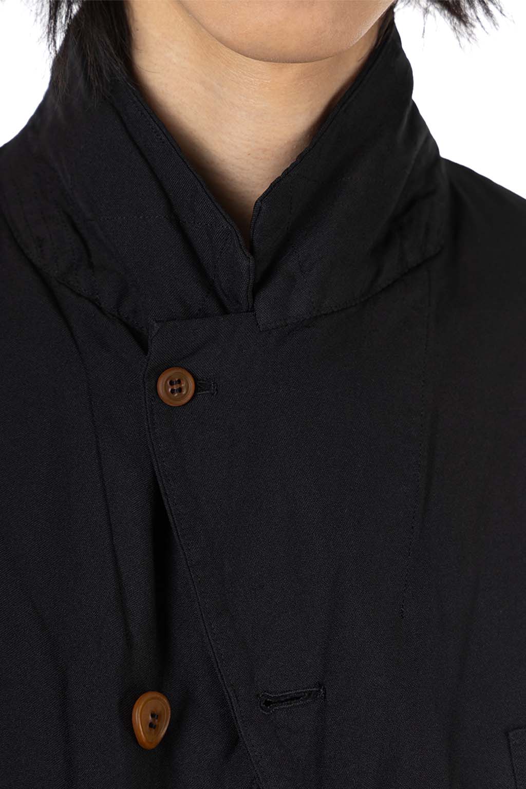 Comme Des Garcons Homme Deux - Polyester Oxford Jacket - Black