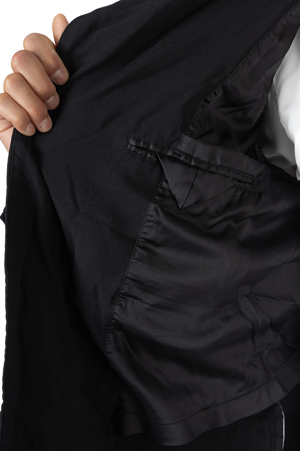 Comme Des Garcons Homme Deux - Polyester Oxford Jacket - Black