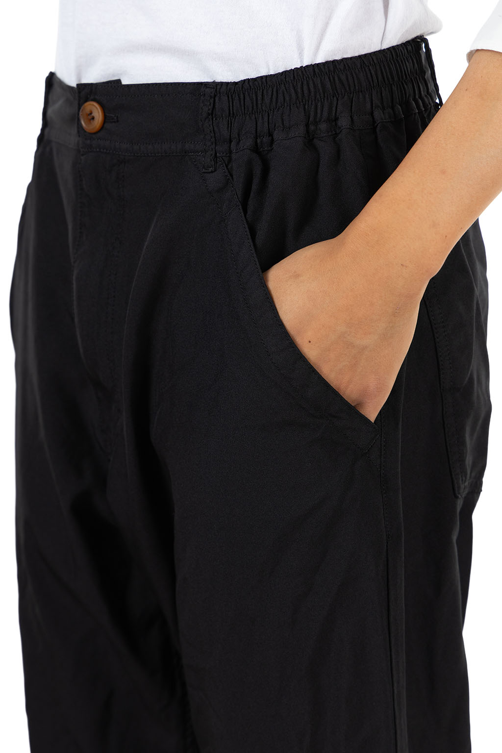 Comme Des Garcons Homme Deux - Polyester Pants - Black