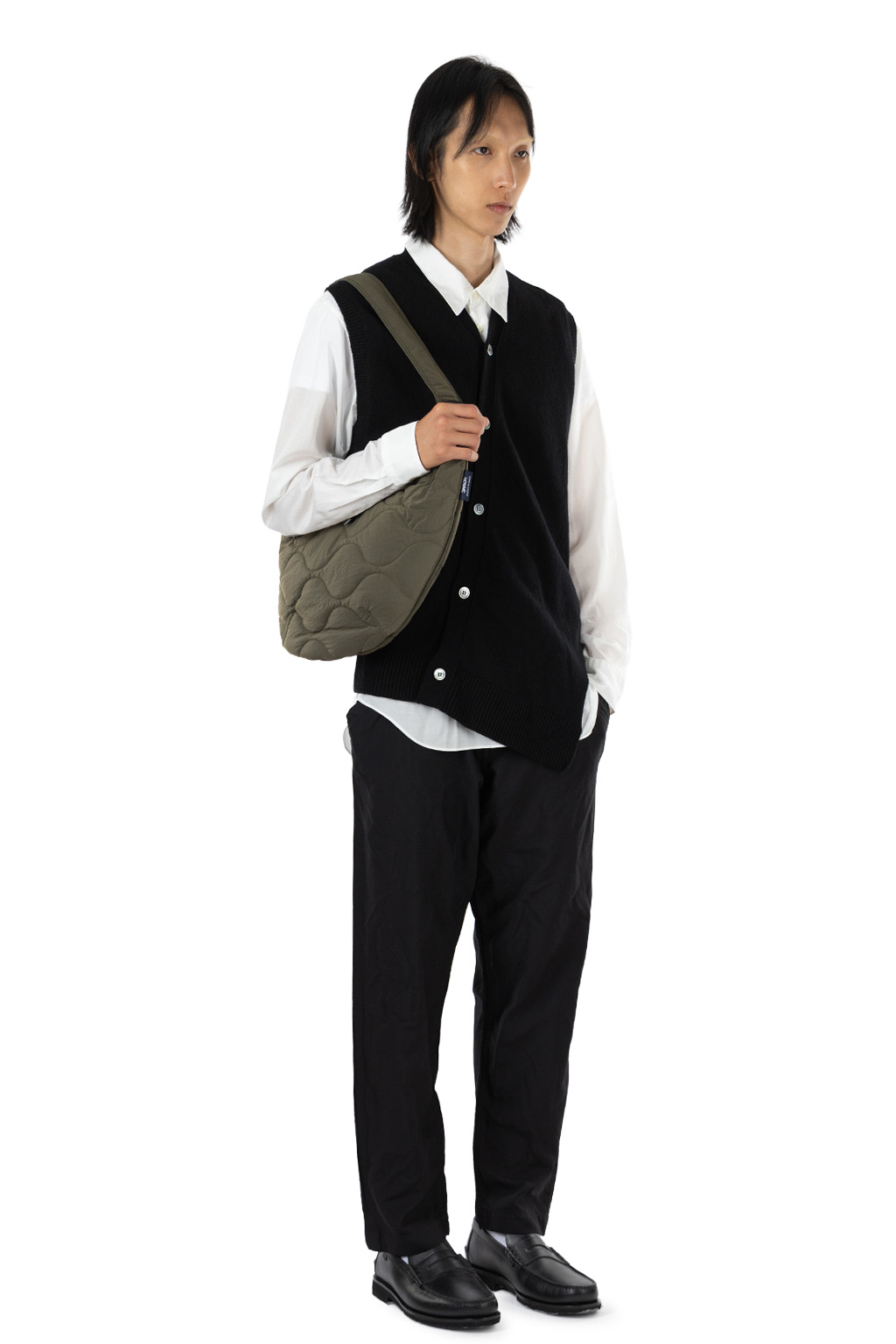 Comme Des Garcons Homme Deux - Polyester Pants - Black