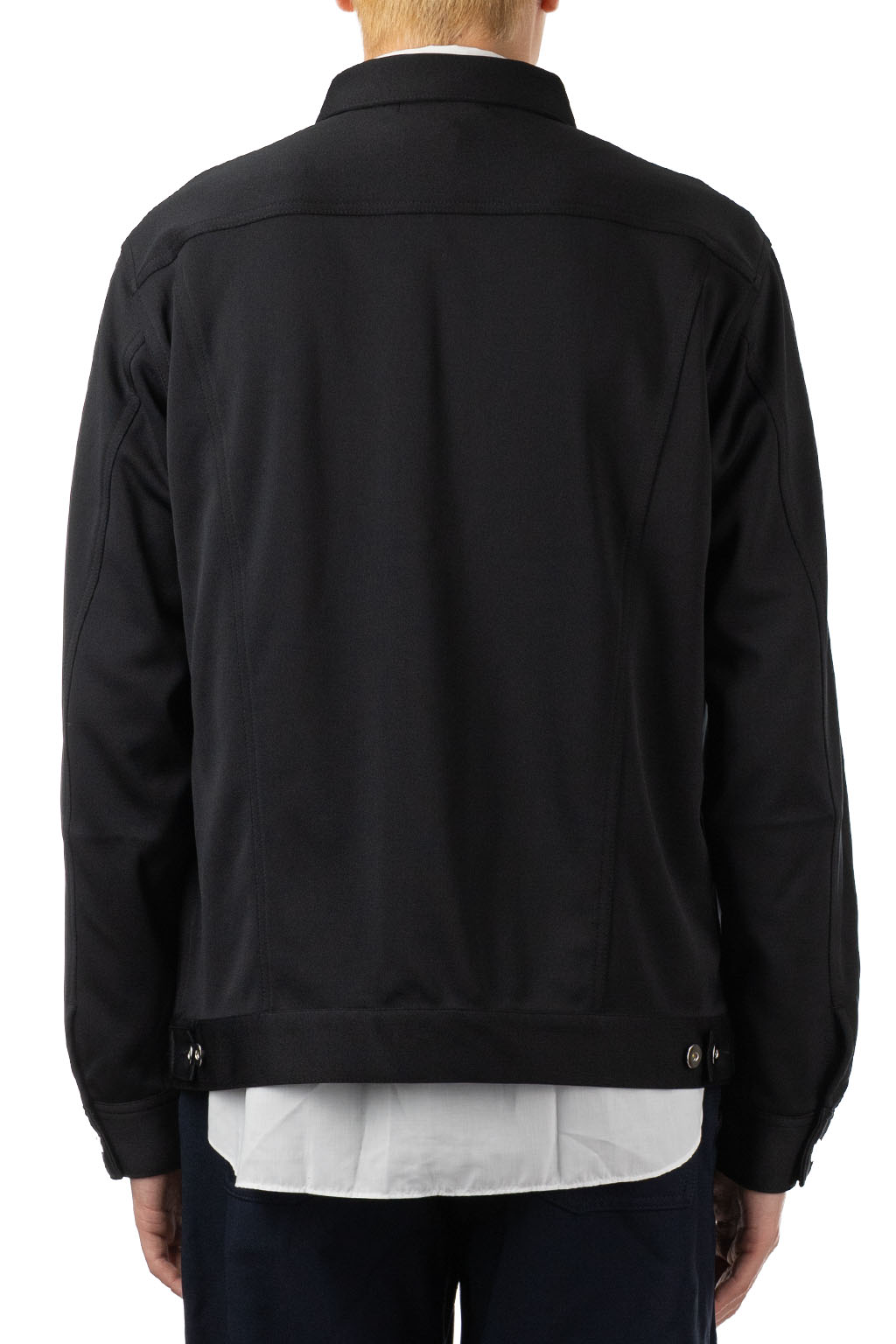 Comme Des Garcons Homme Deux - Black Trucker Style Jacket - Black