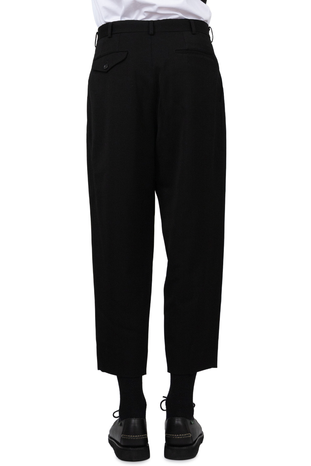 Comme Des Garcons Homme Deux - Men Wool Trouser - Black