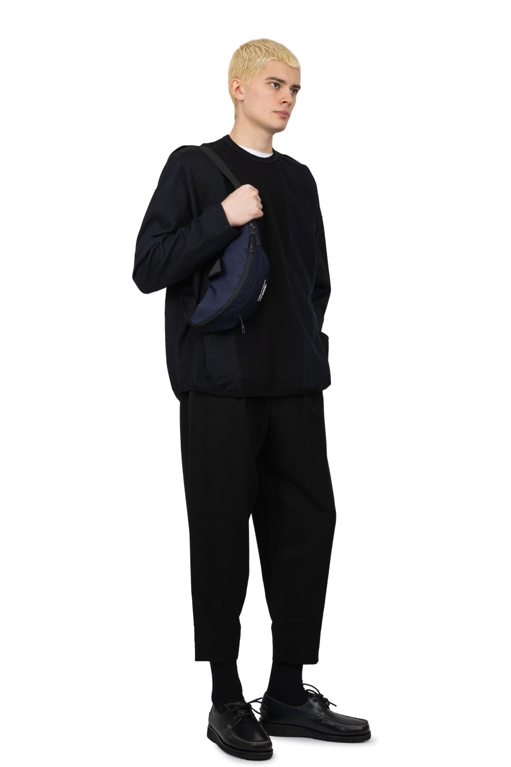Comme Des Garcons Homme Deux - Men Wool Trouser - Black