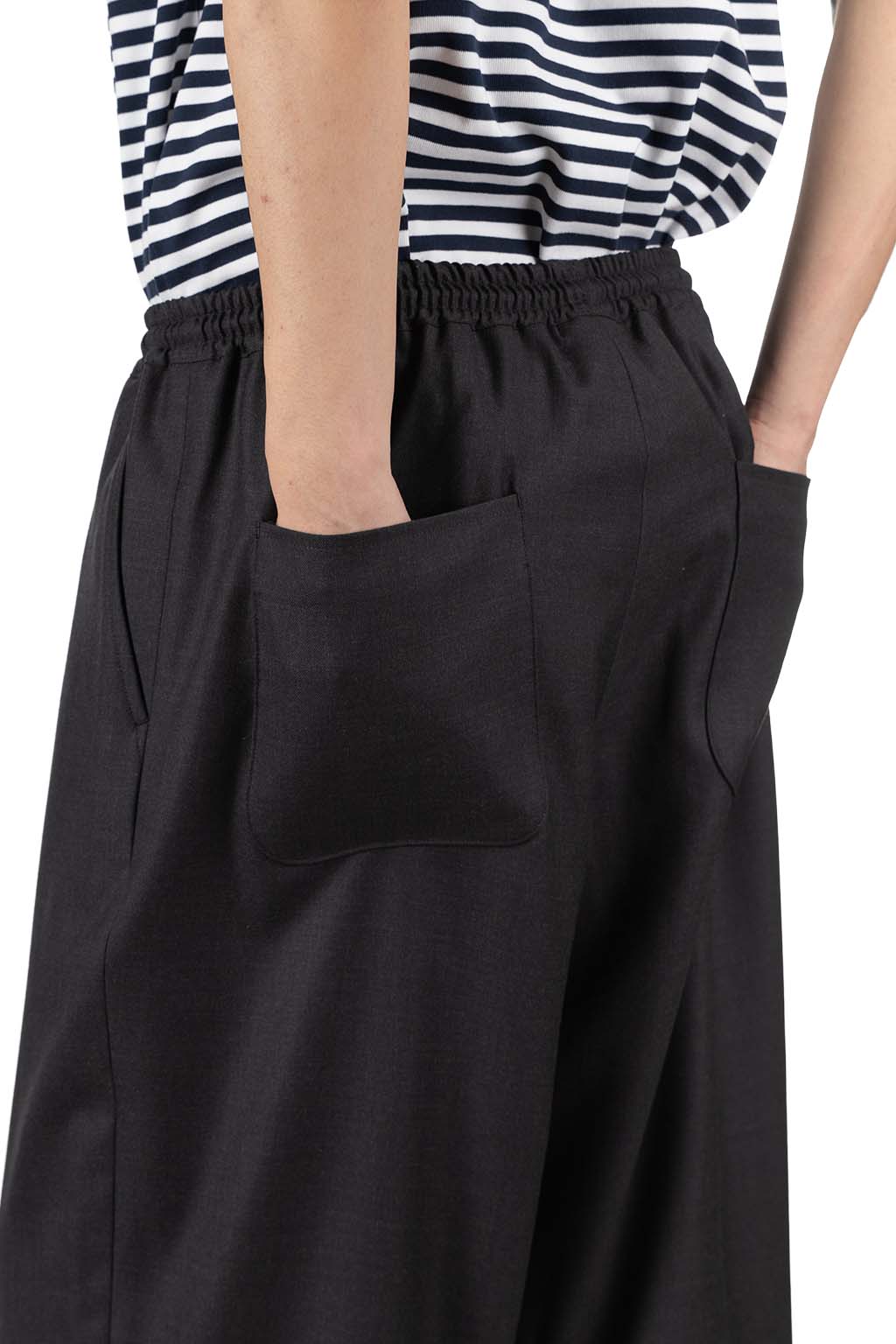 Comme Des Garcons Homme - Wool Gabardine Easy Pants - Charcoal