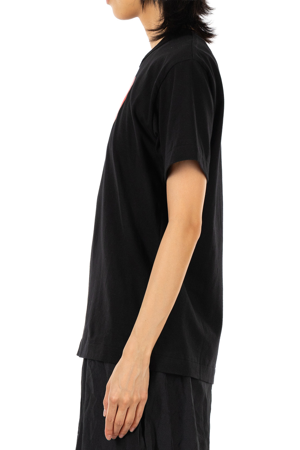 Comme Des Garcons Play Red Heart T-Shirt - Black