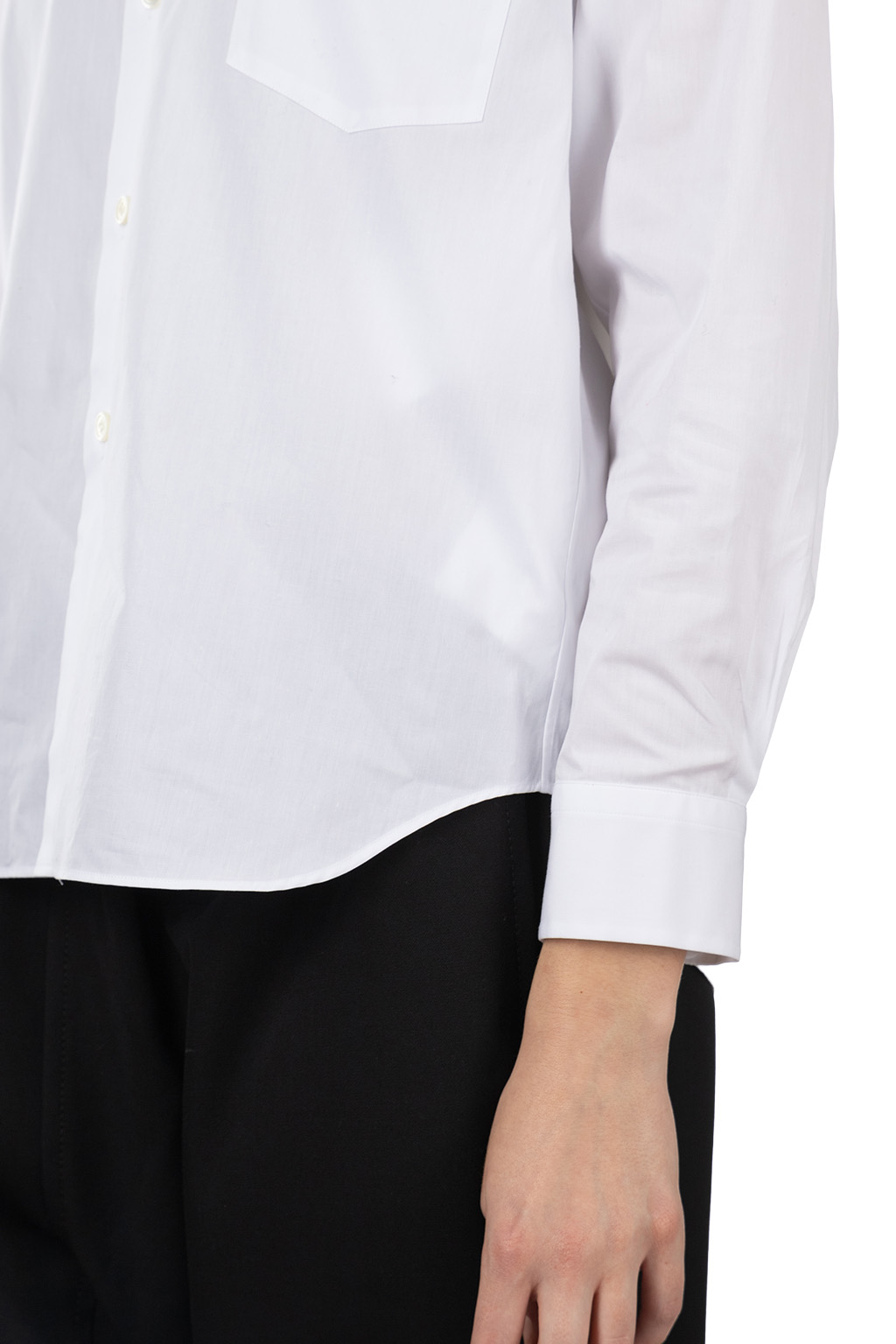 Comme Des Garcons Comme Des Garcons  - Classic Long-Sleeve Dress Shirt - White