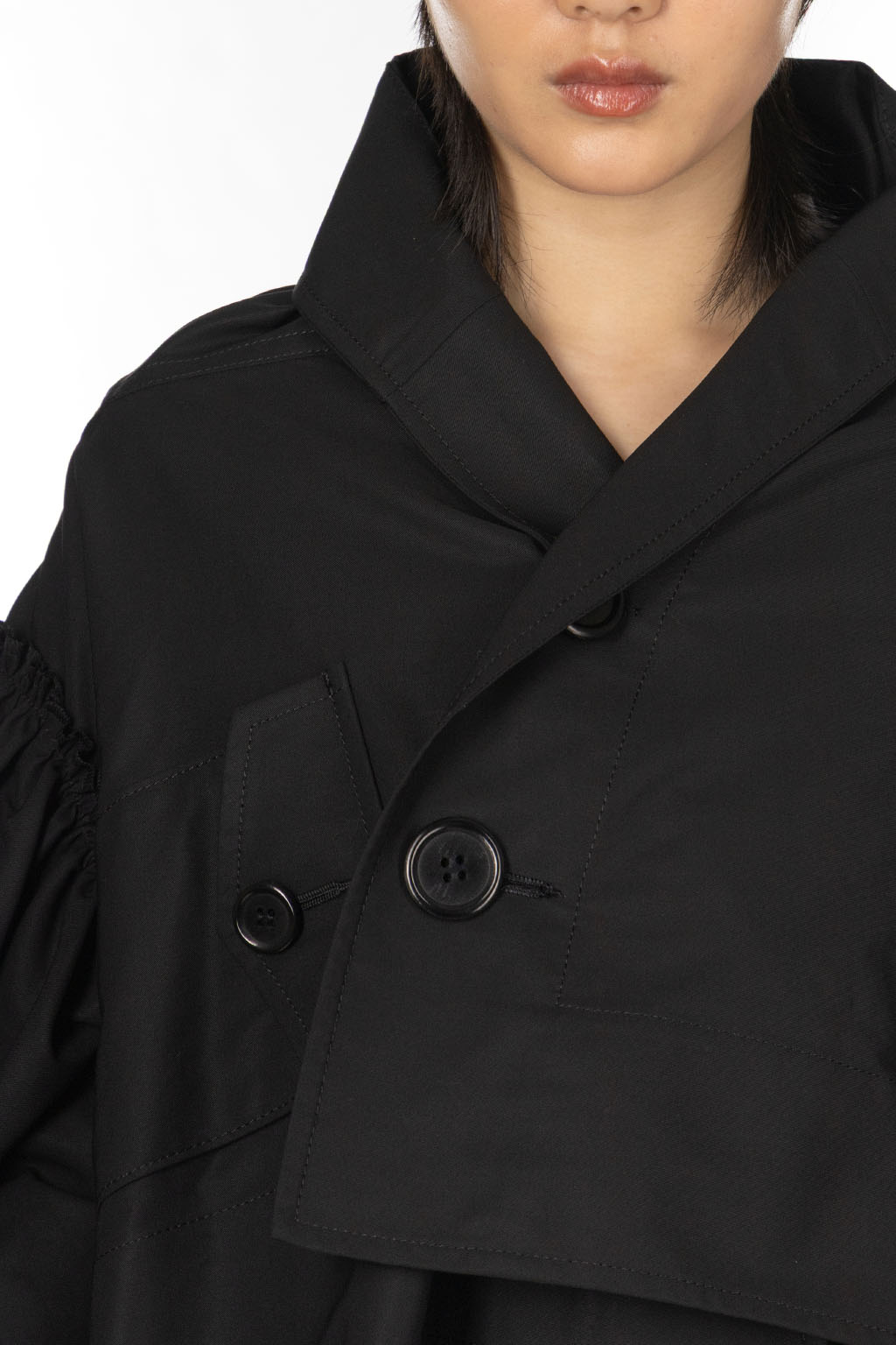 Comme Des Garcons TAO - Cotton Garbardine Jacket - Black