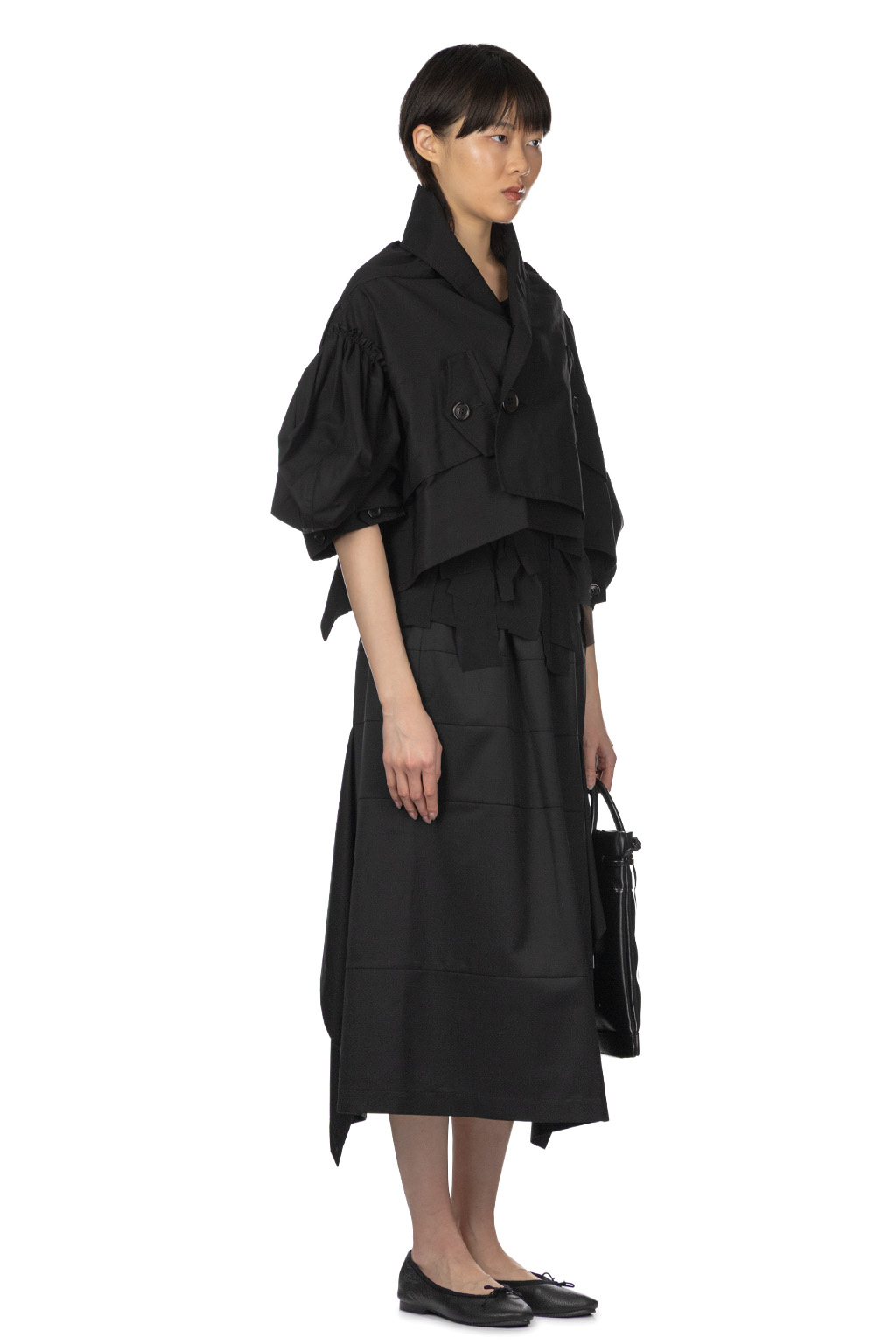 Comme Des Garcons TAO - Cotton Garbardine Jacket - Black