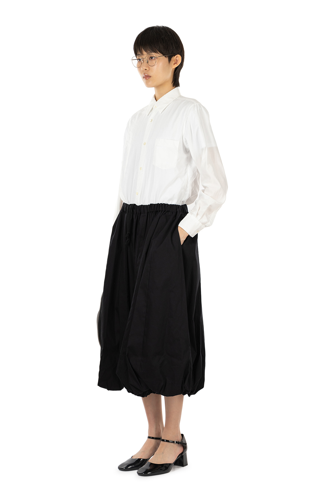 Comme Des Garcons TAO - Cropped Balloon Pants - Black