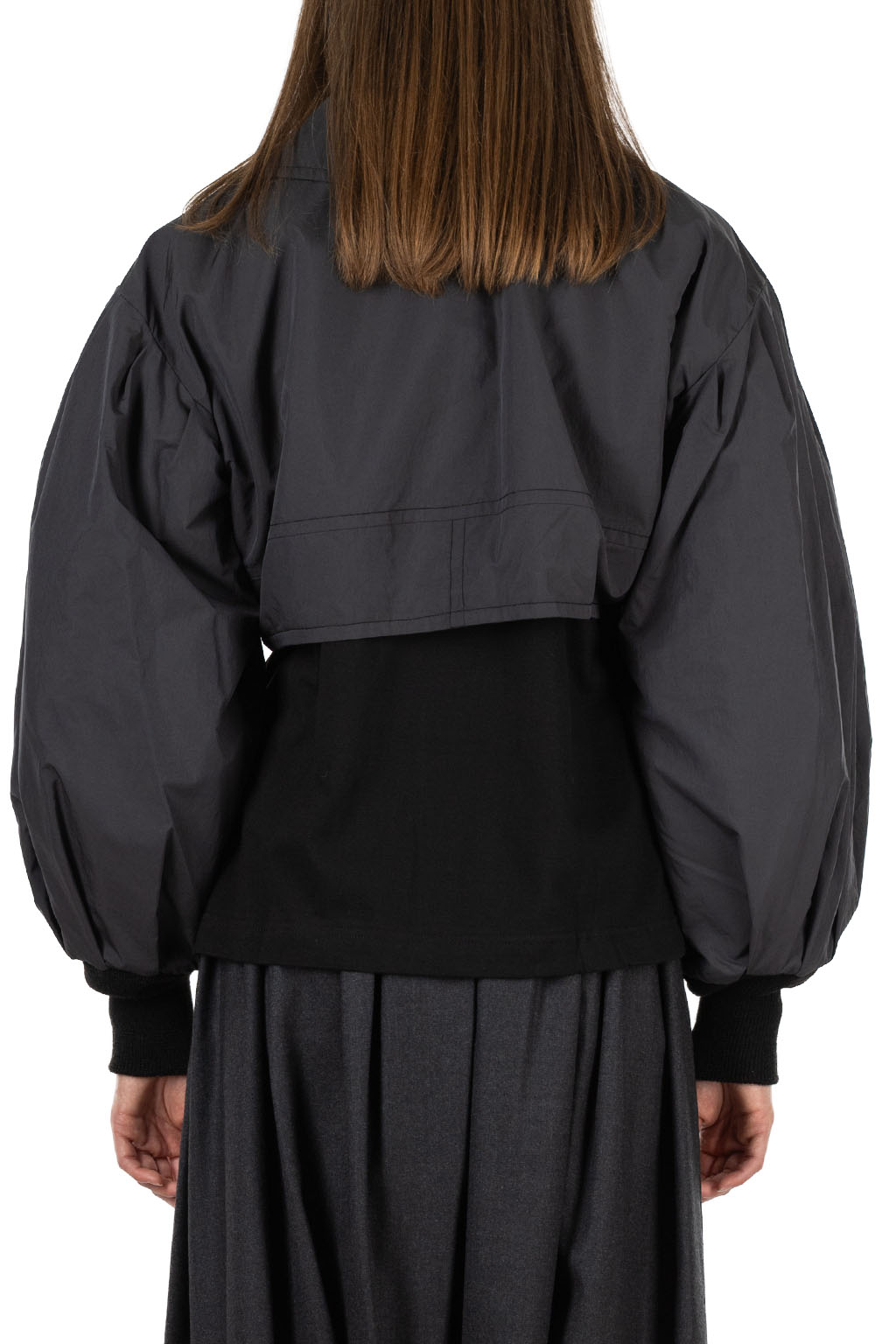 Comme Des Garcons TAO - Nylon Polyester Taffeta Short Jacket - Black