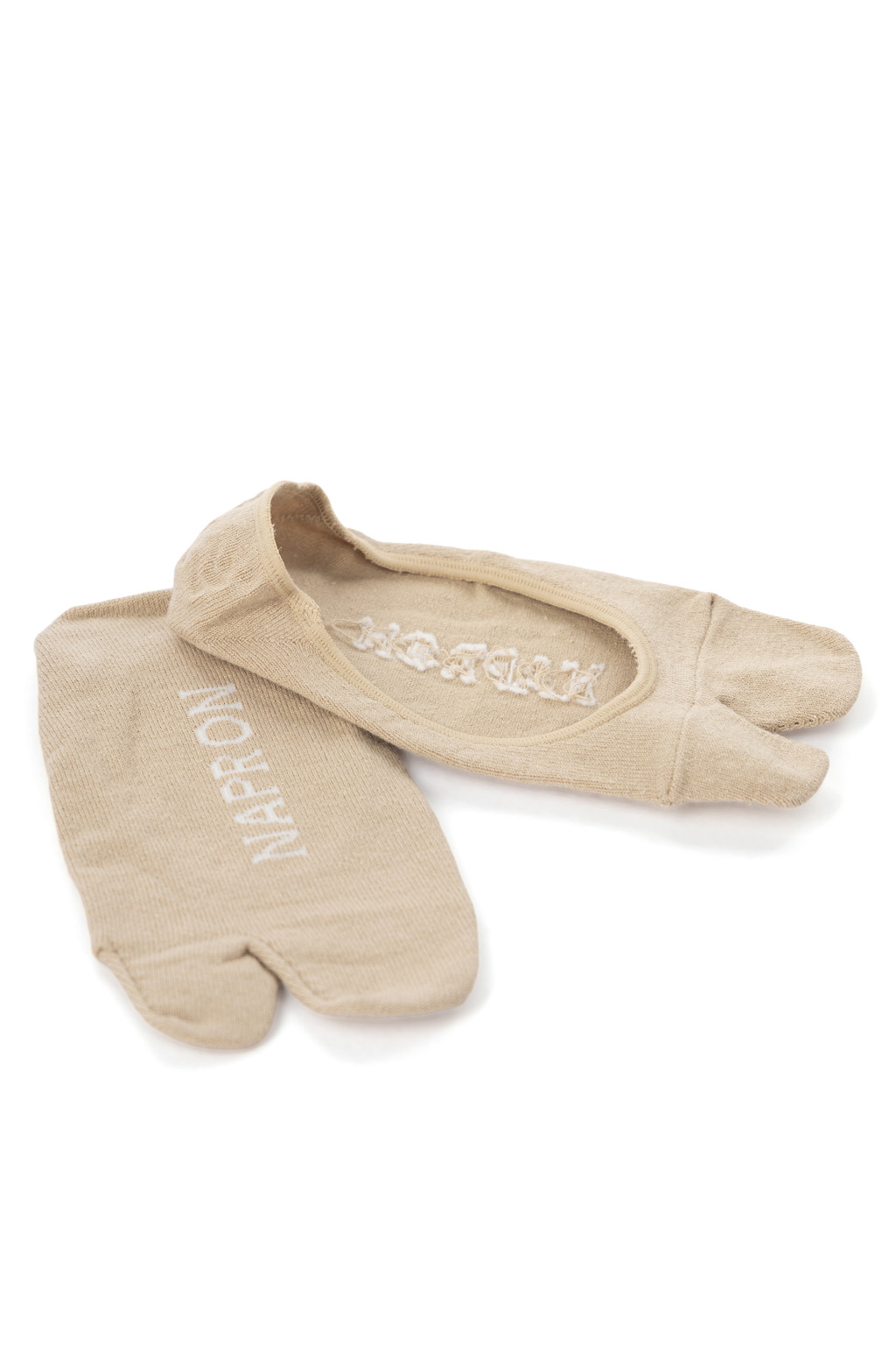 Decho - Linen Tabi Foot Cover - Beige