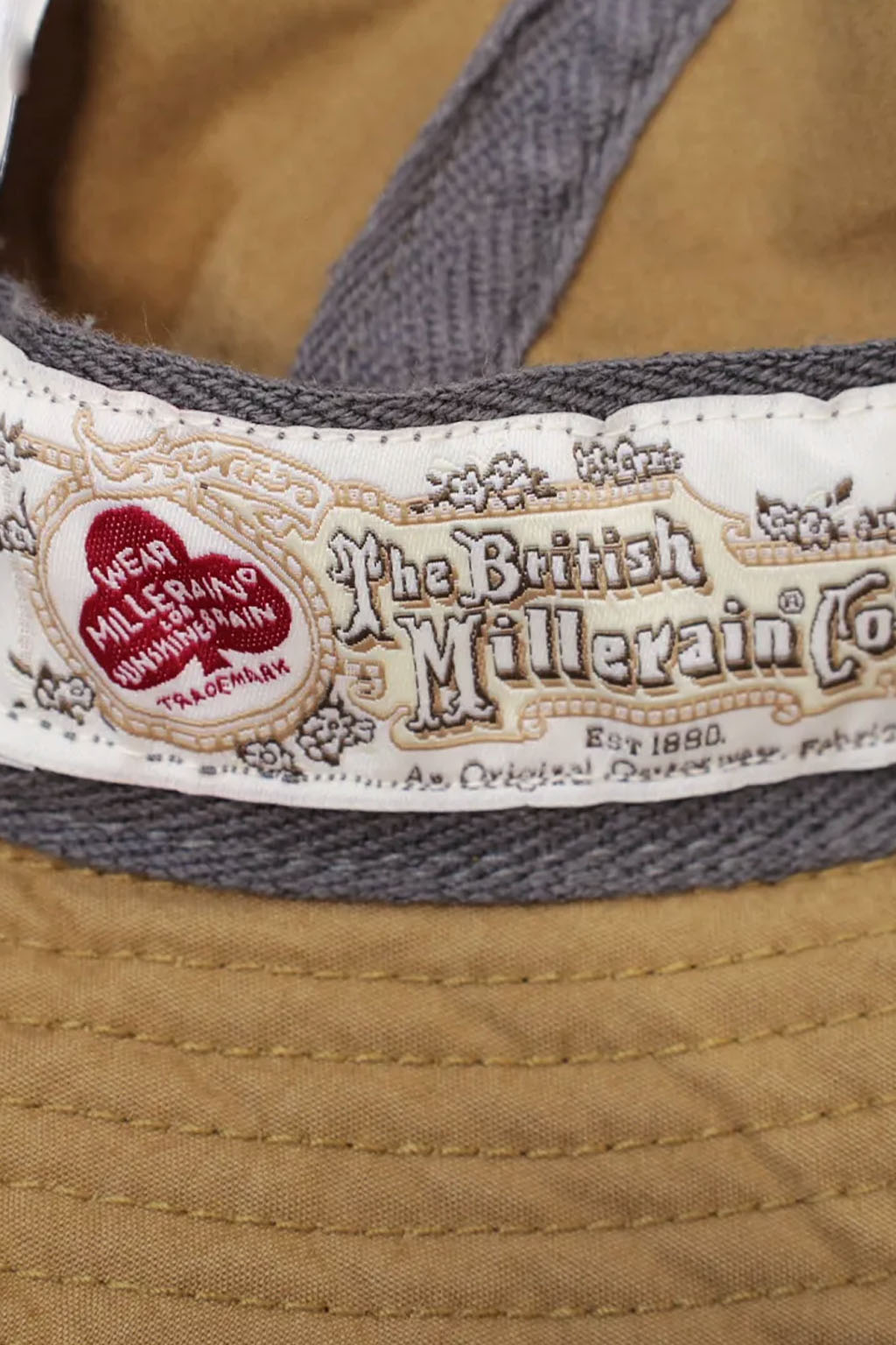 Decho - Millerrain Waxed Cotton Jet Cap - Beige