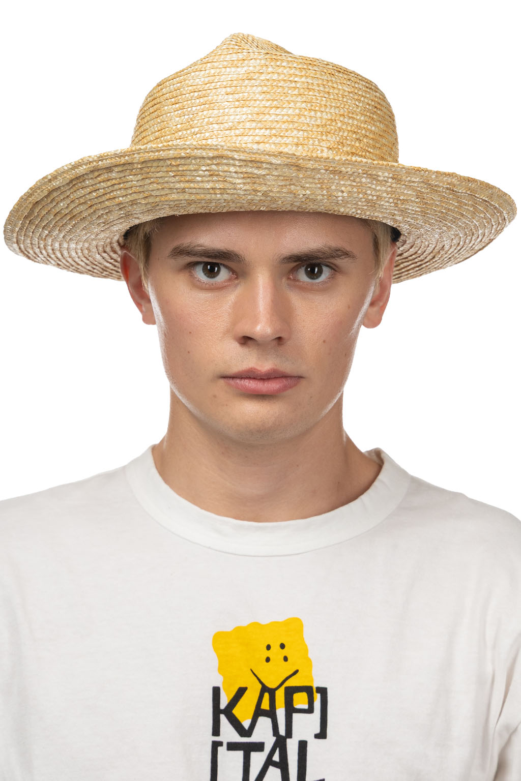 Decho - Raffia Mountain Hat - Natural