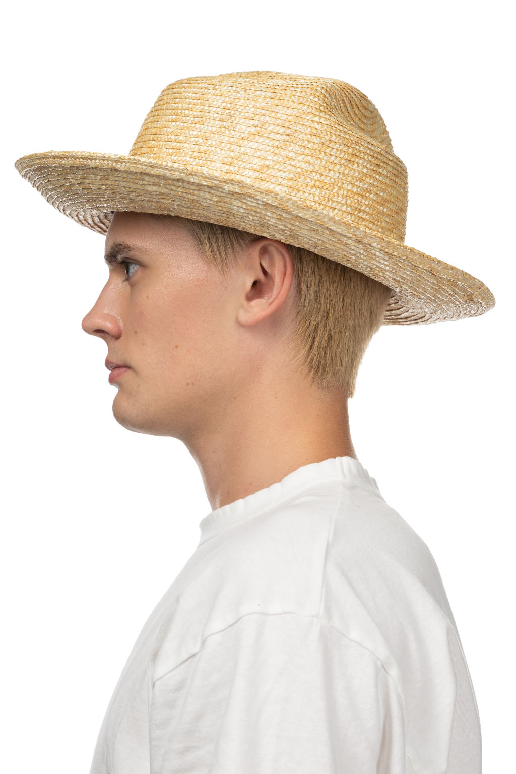 Decho - Raffia Mountain Hat - Natural