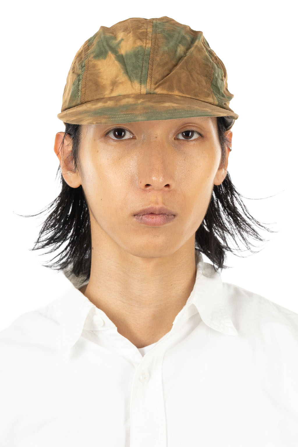 Decho - Tye-Dye Deckbill Fishing Cap - Olive