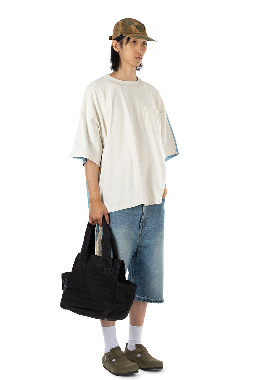 Decho - Tye-Dye Deckbill Fishing Cap - Olive