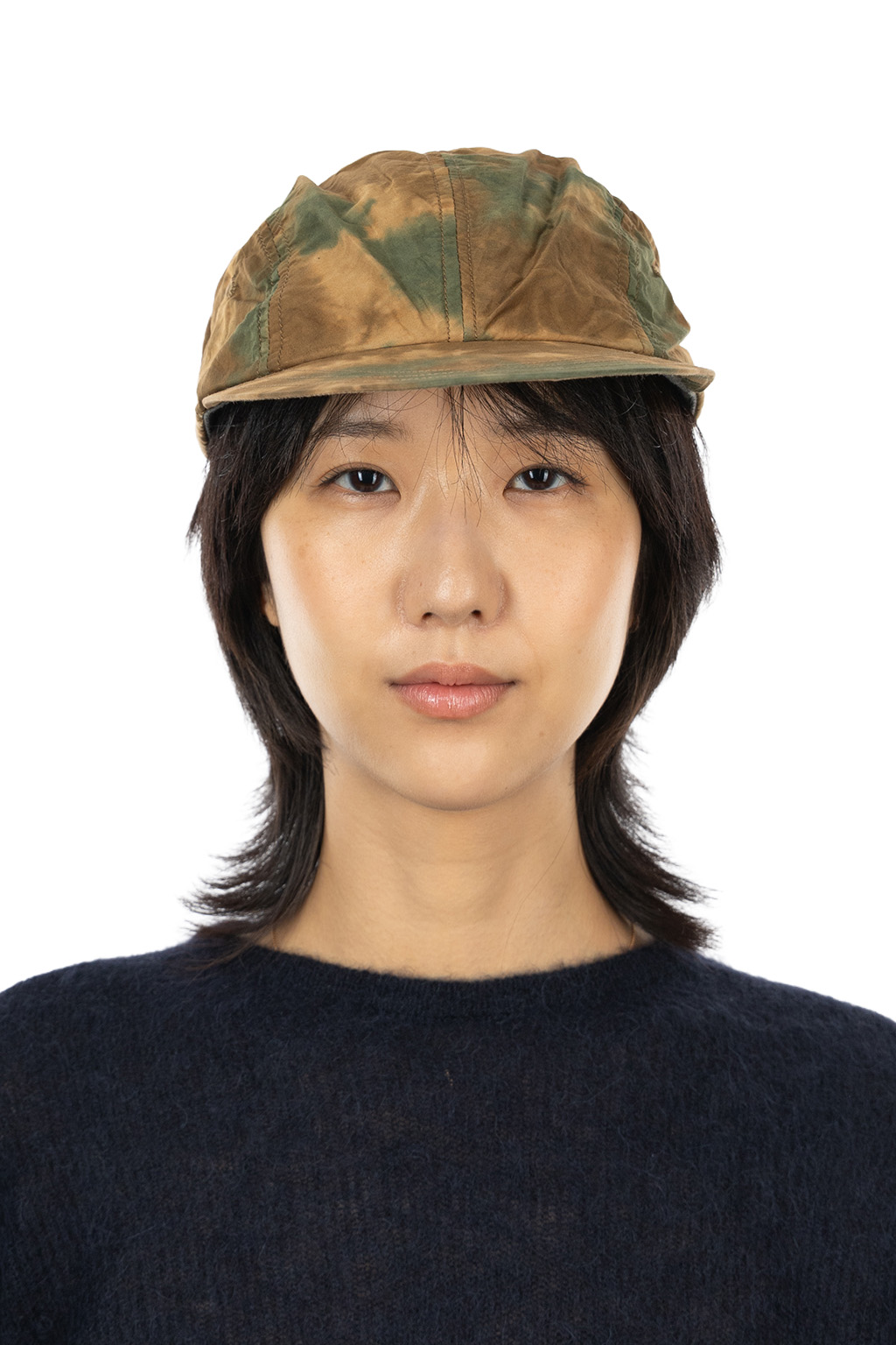 Decho - Tye-Dye Deckbill Fishing Cap - Olive
