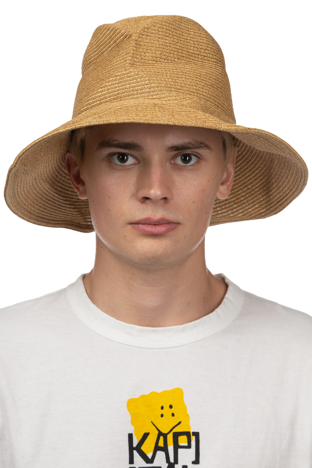 Decho - Washi Braid Crash Hat - Natural