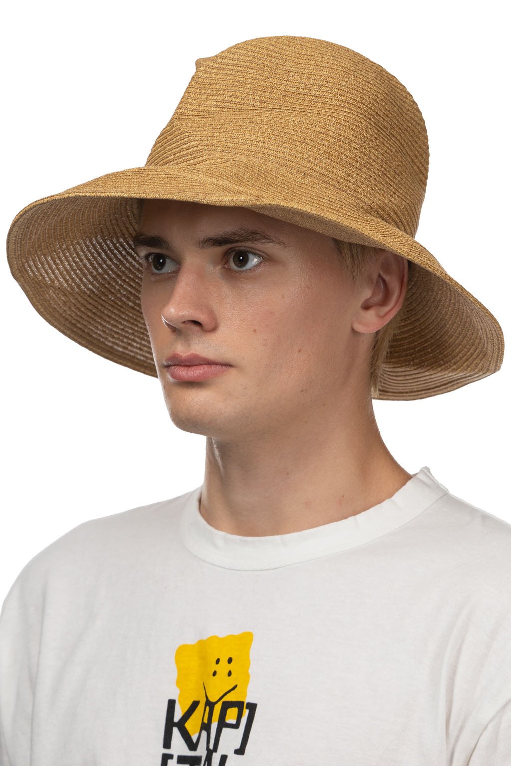 Decho - Washi Braid Crash Hat - Natural