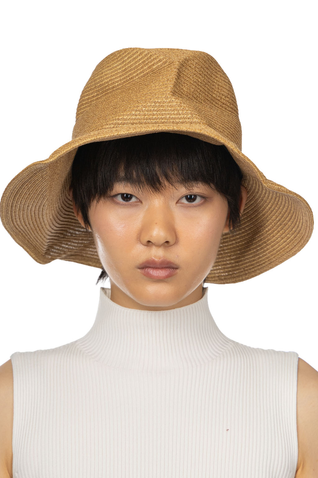 Decho - Washi Braid Crash Hat - Natural