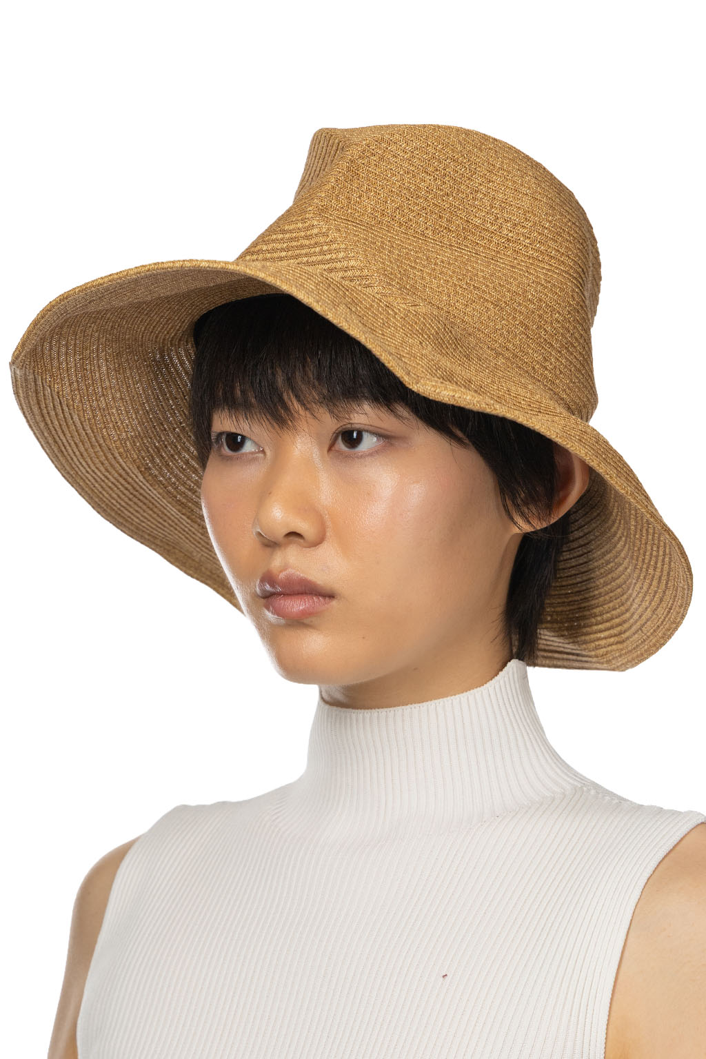 Decho - Washi Braid Crash Hat - Natural
