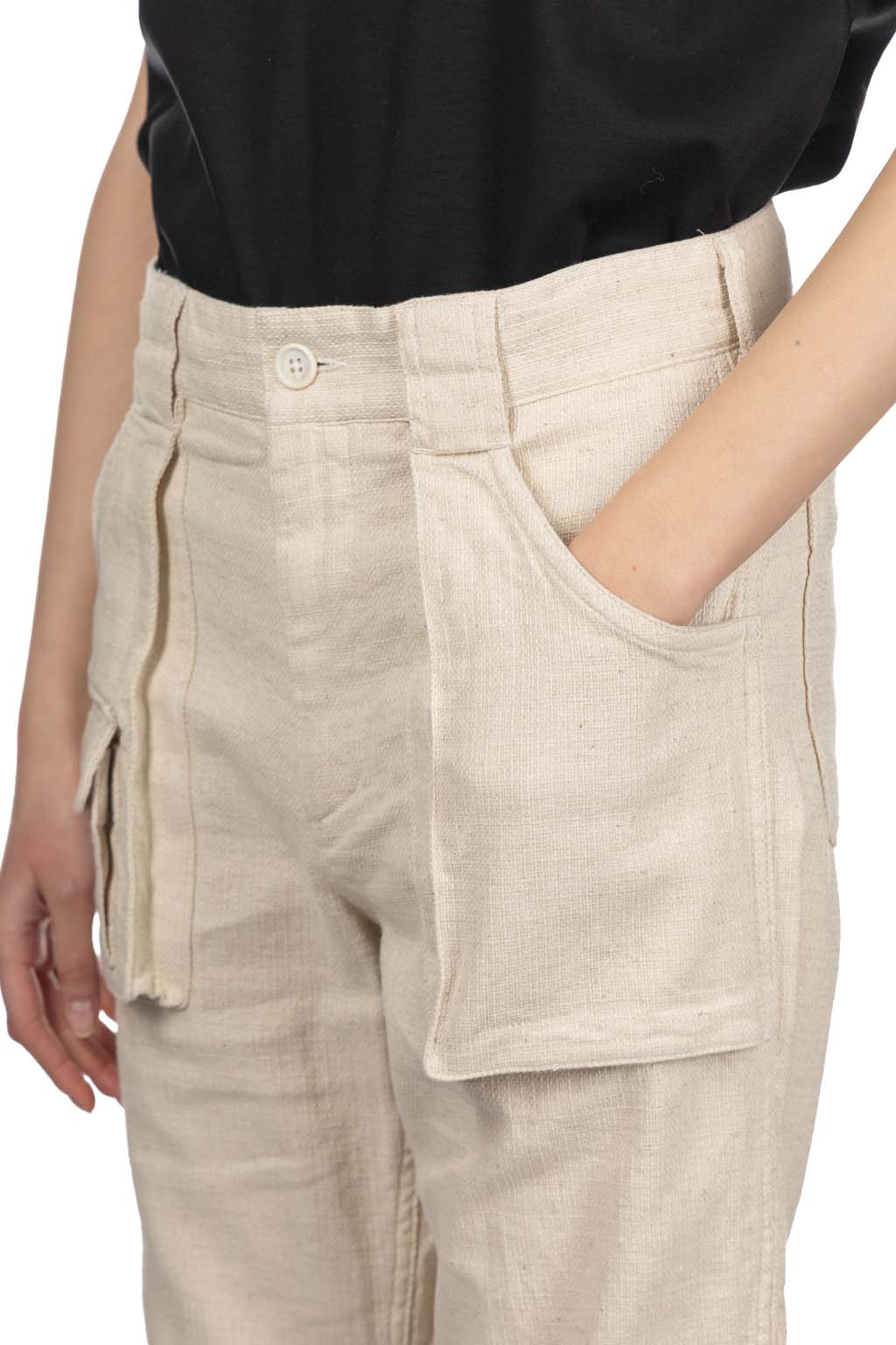 Engineered Garments - 5P Pant - Natural CL Java Cloth