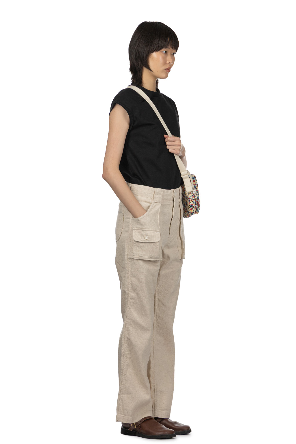 Engineered Garments - 5P Pant - Natural CL Java Cloth
