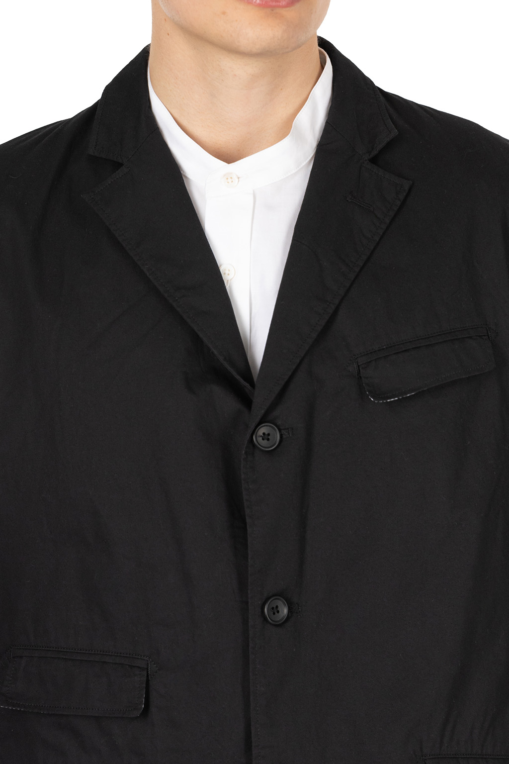 Engineered Garments - Andover Jacket - Black Cotton High Count Twill