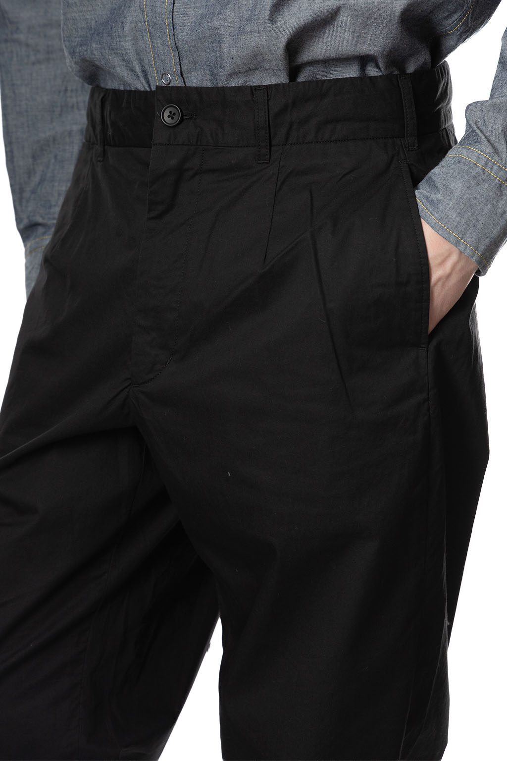 Engineered Garments - Andover Pant - Black Cotton High Count Twill