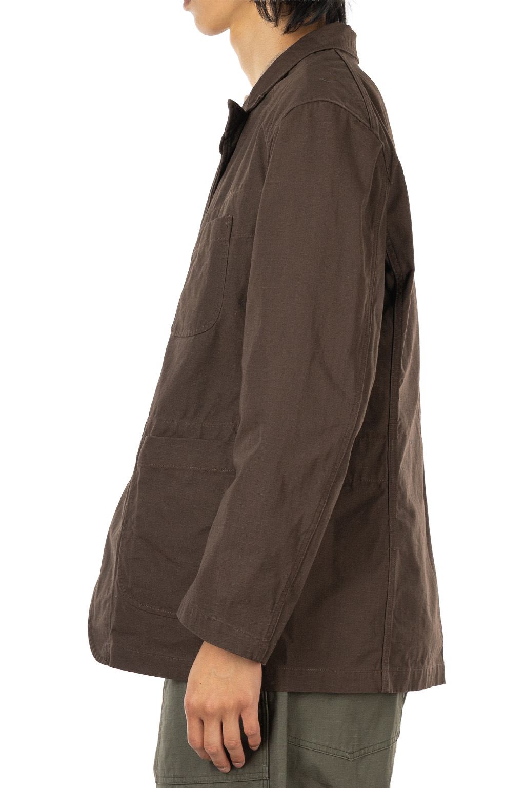 Engineered Garments - Bedford Jacket - DK. Brown Heavyweight Cotton Ripstop
