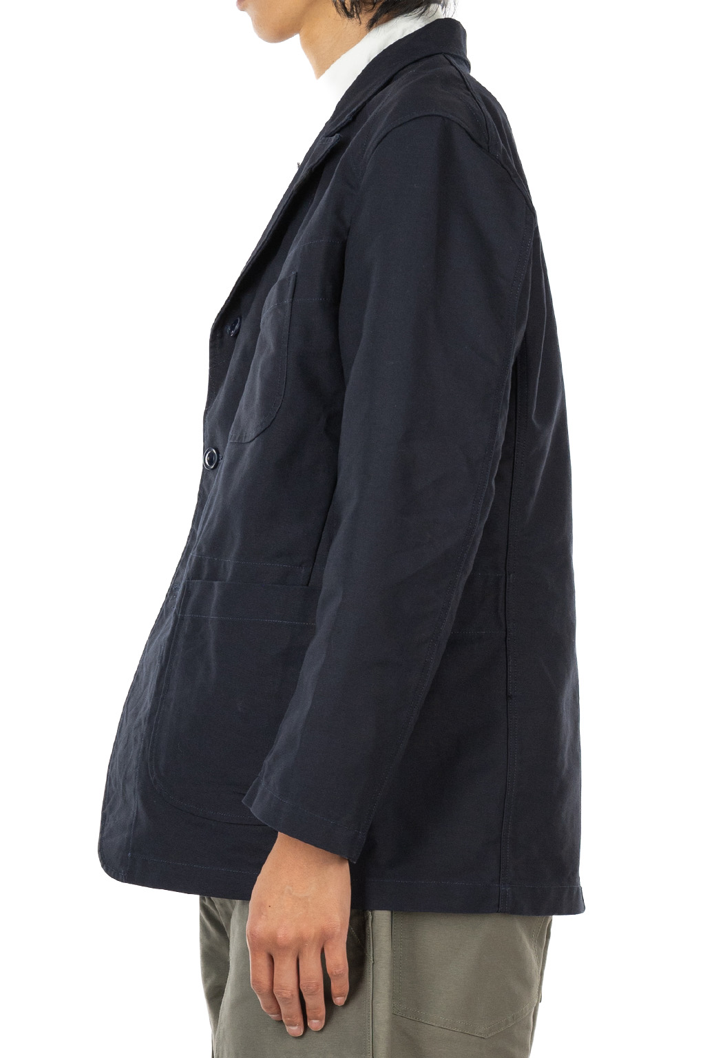 Engineered Garments - Bedford Jacket - Navy Cotton Double Cloth