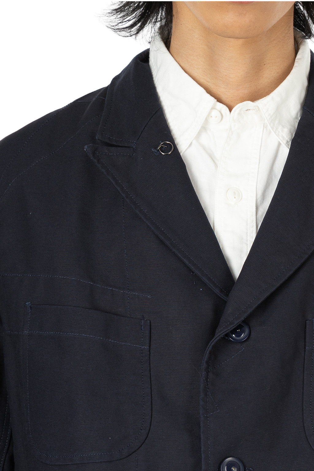 Engineered Garments - Bedford Jacket - Navy Cotton Double Cloth