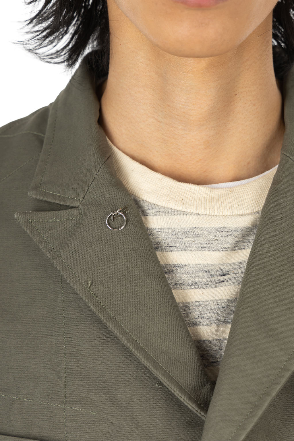 Engineered Garments - Bedford Jacket - Olive Cotton Double Cloth