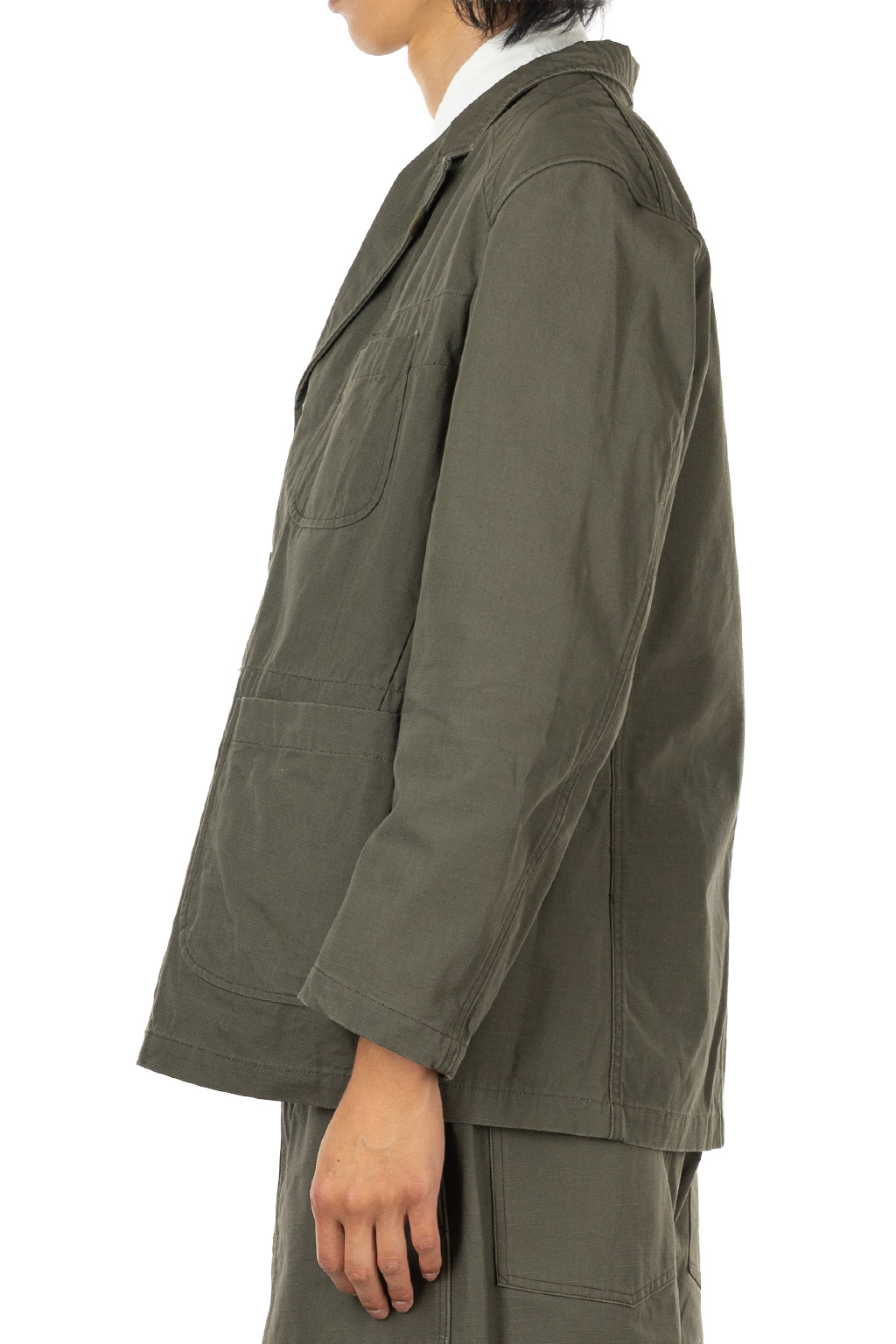 Engineered Garments - Bedford Jacket - Olive Heavyweight Cotton Ripstop