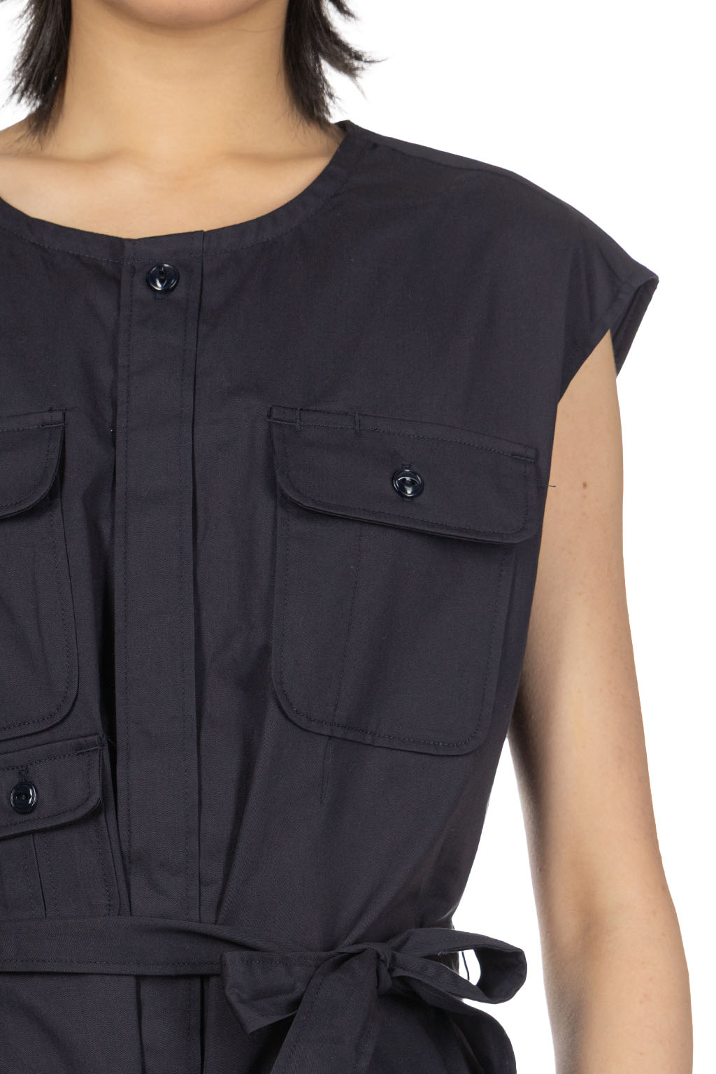 Engineered Garments - Bush Dress - Dk.Navy High Count Twill