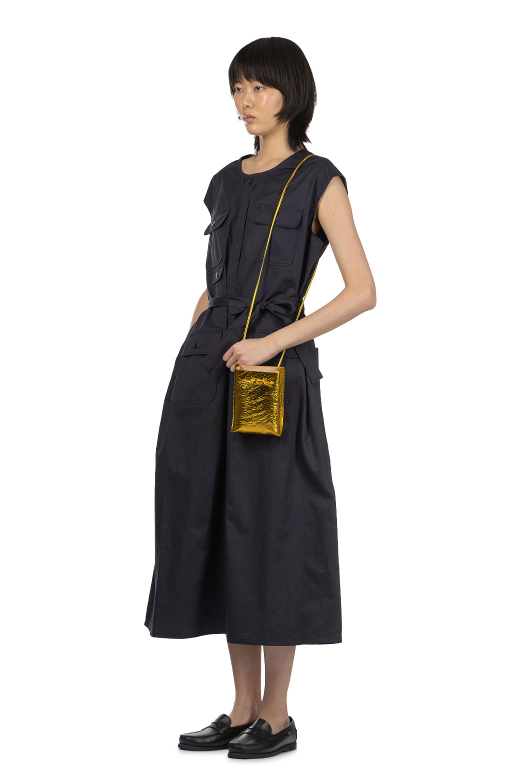 Engineered Garments - Bush Dress - Dk.Navy High Count Twill