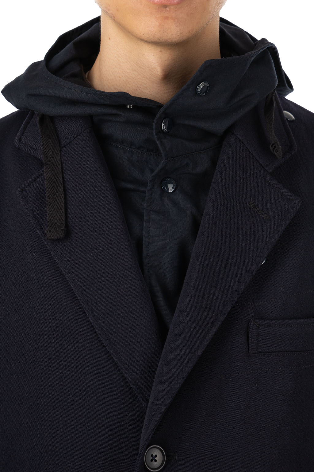 Engineered Garments - Chester Coat - Dk.Navy Heavy Wool Elastique 