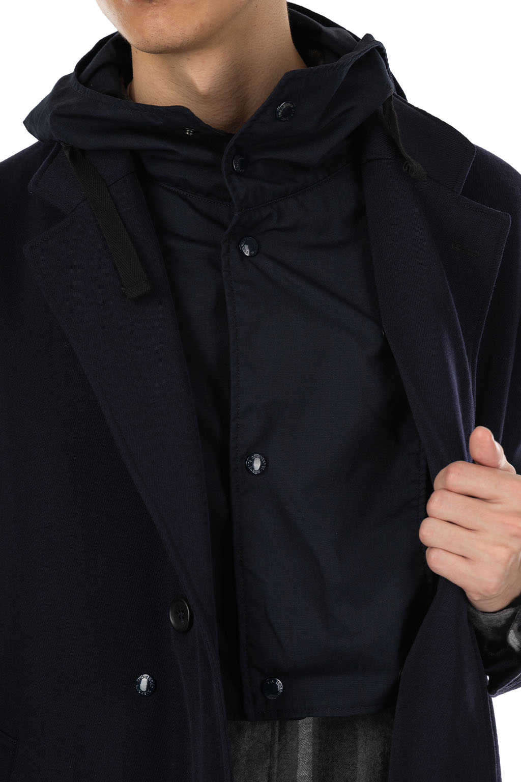 Engineered Garments - Chester Coat - Dk.Navy Heavy Wool Elastique 