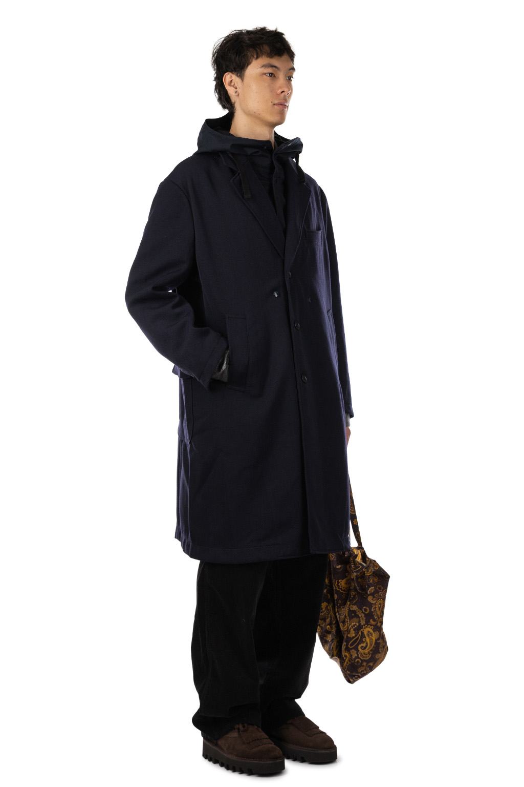 Engineered Garments - Chester Coat - Dk.Navy Heavy Wool Elastique 