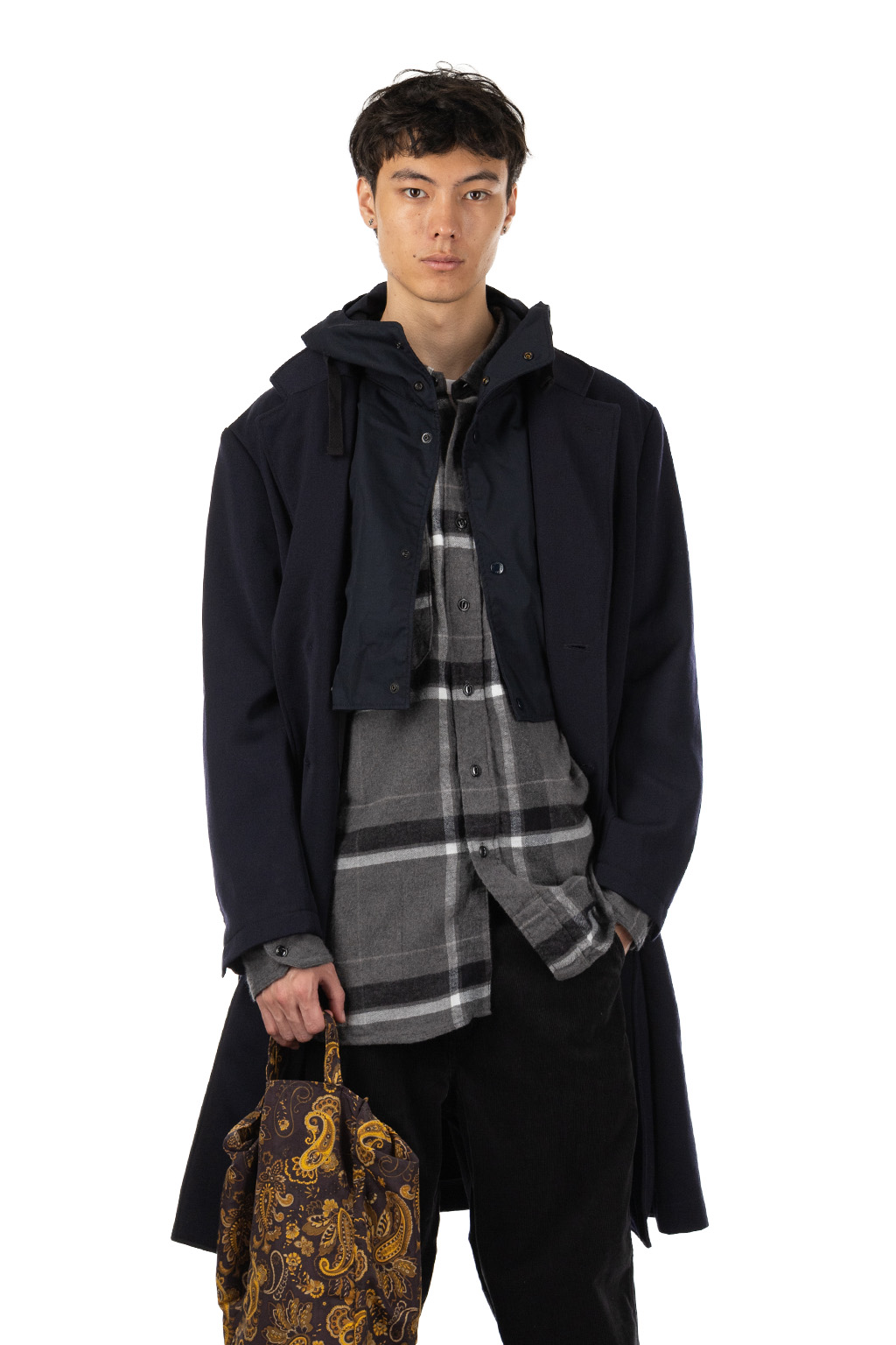 Engineered Garments - Chester Coat - Dk.Navy Heavy Wool Elastique 