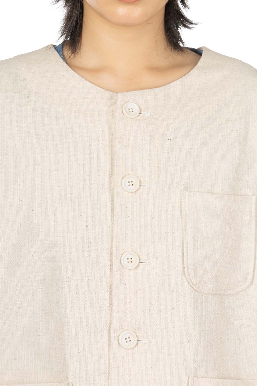 Engineered Garments - Cutaway Jacket - Natural CL Java Cloth