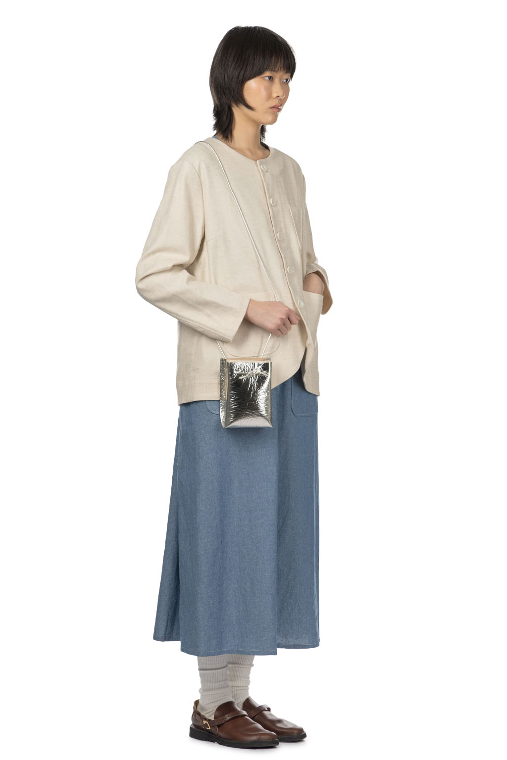 Engineered Garments - Cutaway Jacket - Natural CL Java Cloth