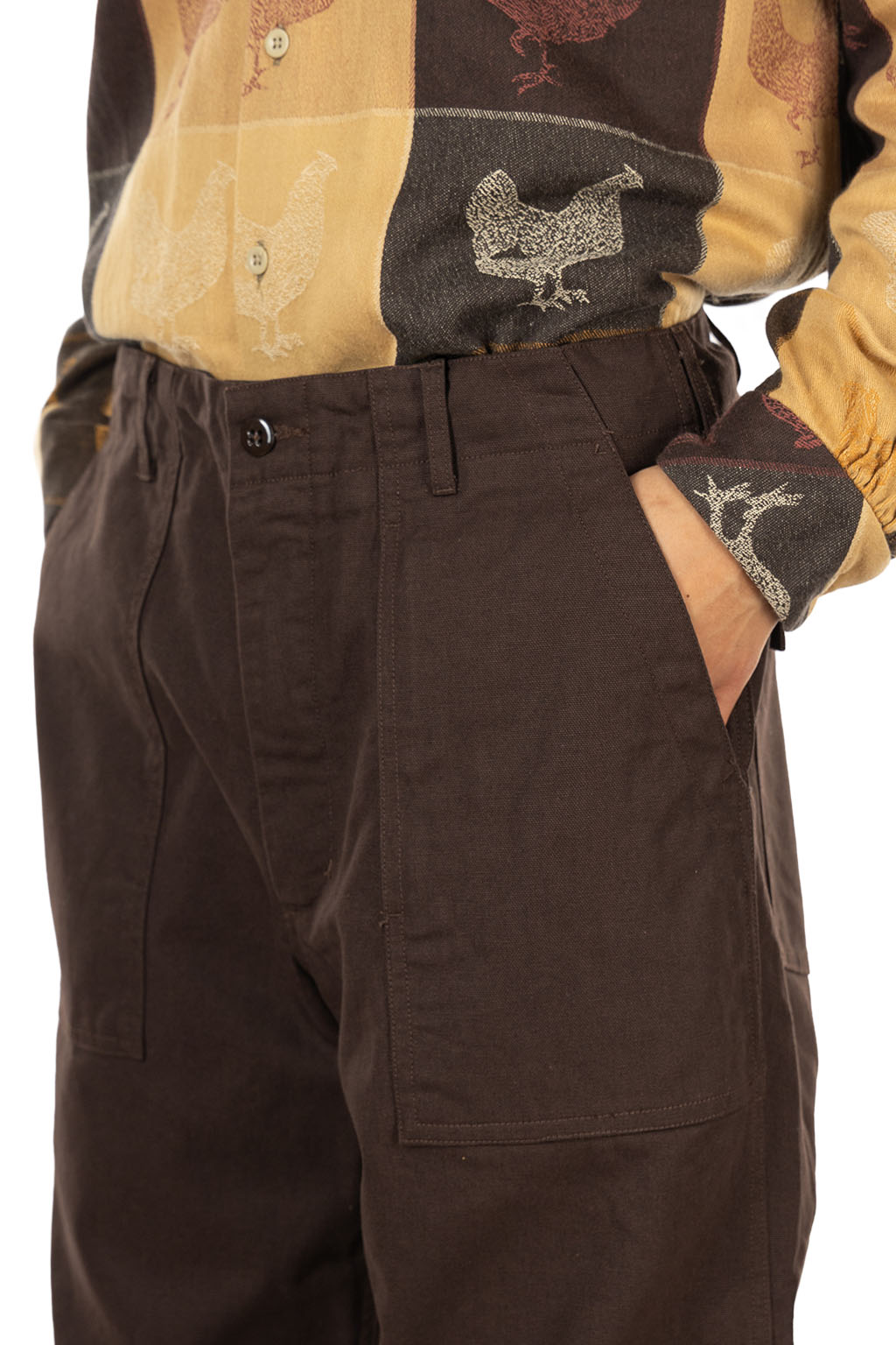 Engineered Garments - Fatigue Pant - Brown 10oz Duck Canvas