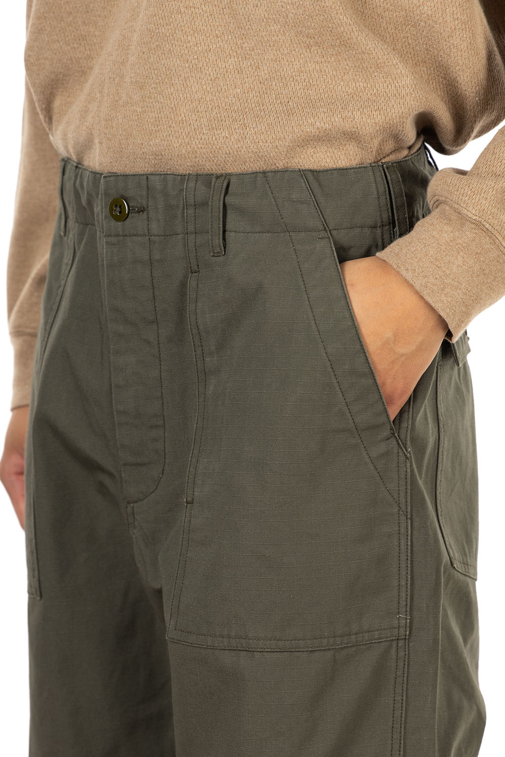 Engineered Garments - Fatigue Pant - Olive Heavyweight Cotton Ripstop