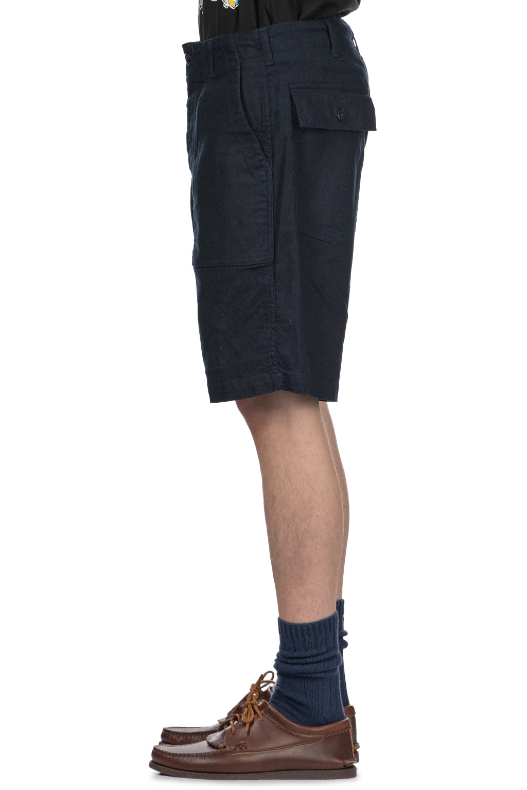 Engineered Garments - Fatigue Short - Dk Navy CL Java Cloth