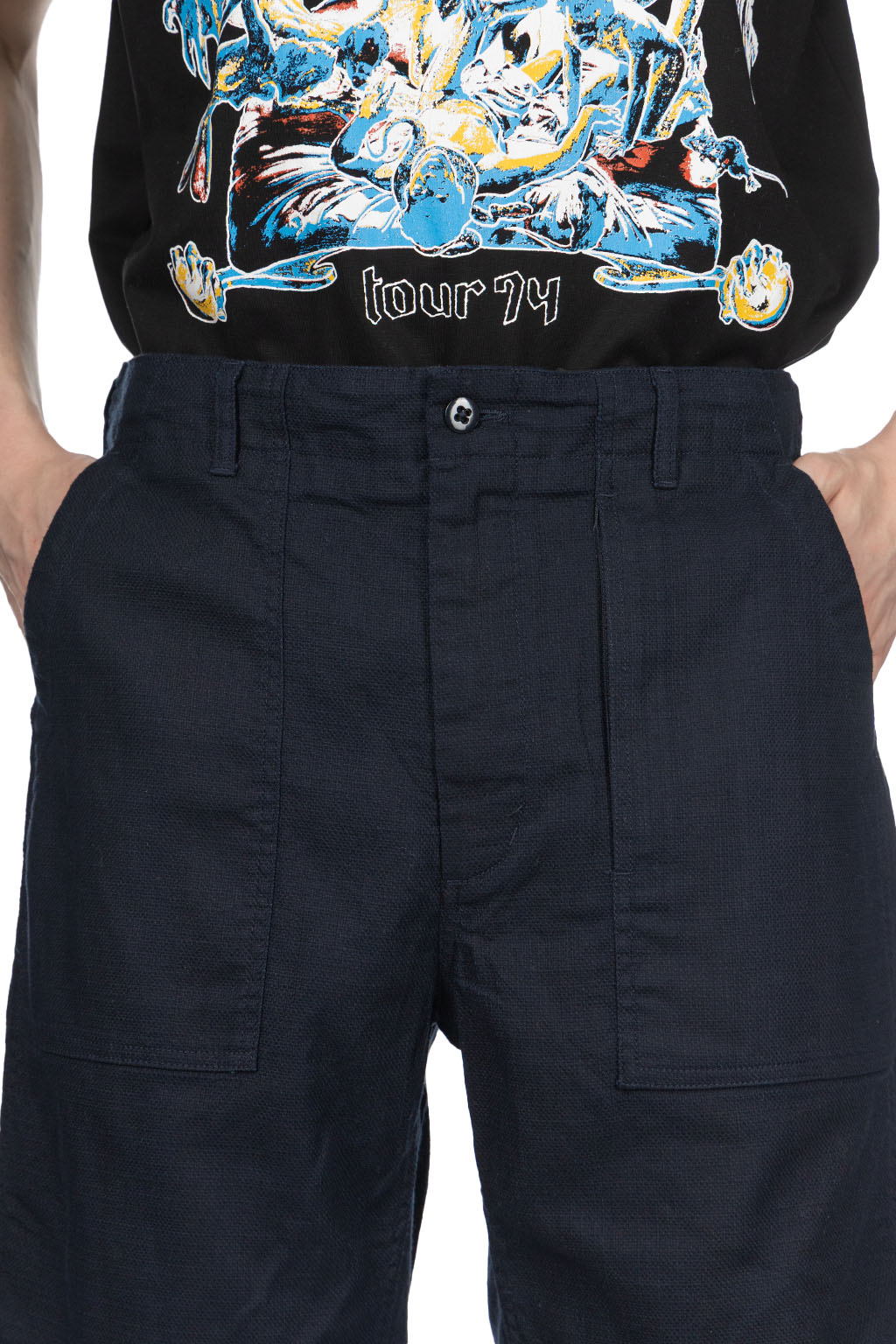 Engineered Garments - Fatigue Short - Dk Navy CL Java Cloth