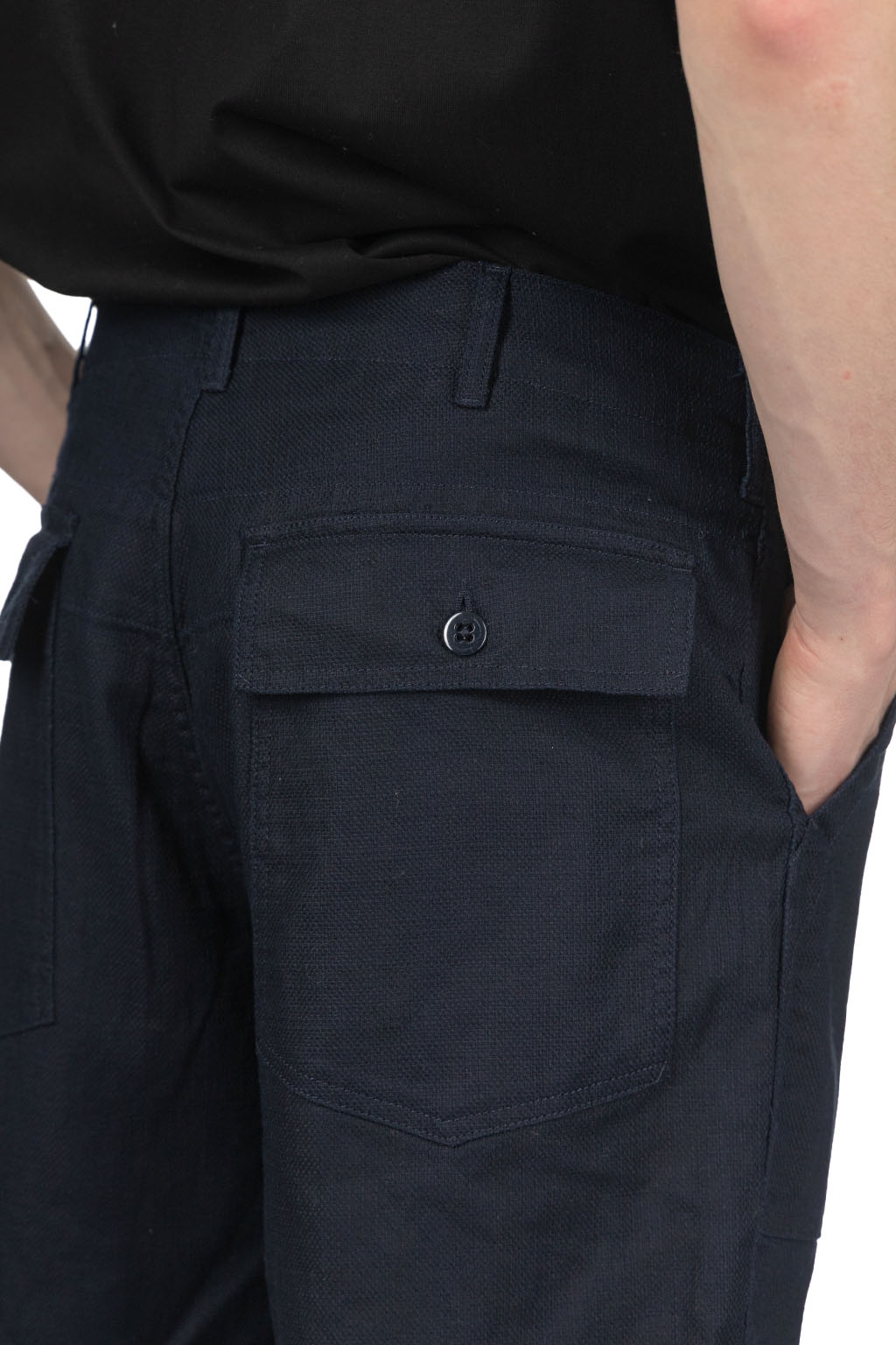 Engineered Garments - Fatigue Short - Dk Navy CL Java Cloth