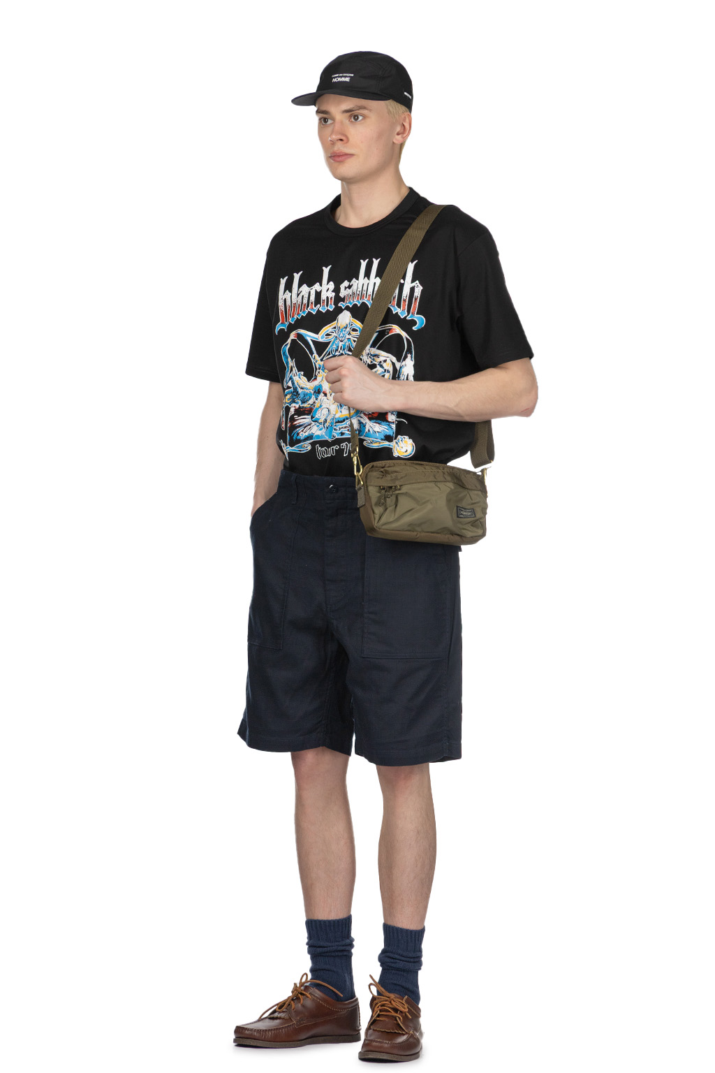 Engineered Garments - Fatigue Short - Dk Navy CL Java Cloth